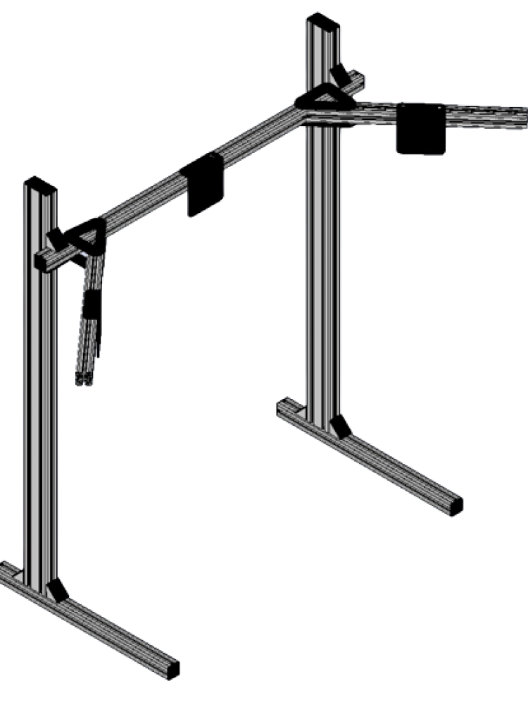 Delta Racing® - Triple Monitor Stand